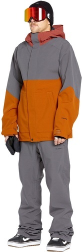 VOLCOM-Veste De Ski/snow Volcom Brighton Full Zip Caramel Homme-2