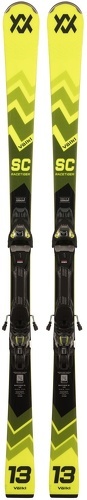 VÖLKL-Pack De Skis Volkl Racetiger Sc Yellow + Fixations Vmotion 11 Gw Jaune Homme-0