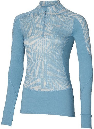 MIZUNO-Maillot 1/2 zip femme Mizuno BT Virtual G4-0