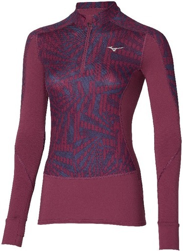 MIZUNO-Maillot 1/2 zip femme Mizuno BT Virtual G4-0