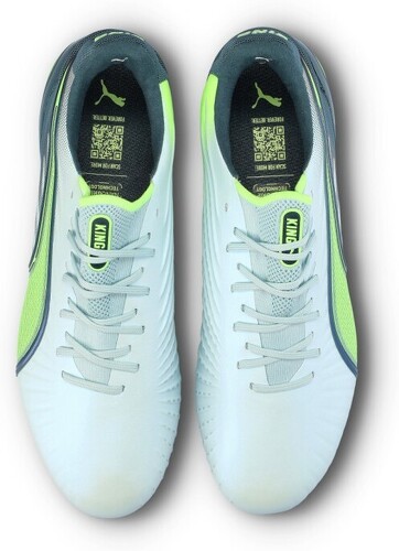 PUMA-Crampons Puma King Utimate MxSG Gris-4