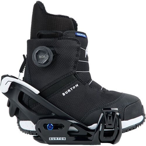 BURTON-Fixation De Snowboard Burton Kids' Step On Grom Black Garçon-4