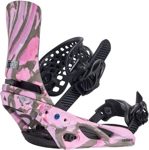 BURTON-Fixation De Snowboard Burton Lexa X Gray Pink Femme-0