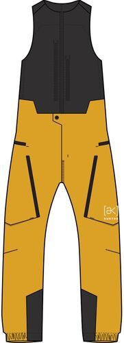 BURTON-Salopette De Ski / Snow Burton [ak] Kalausi Gore-tex 3l C-knit Bib Goldenrod Homme-0