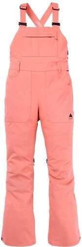 BURTON-Salopette De Ski / Snow Burton Avalon Stretch Bib Peach Echo Femme-0