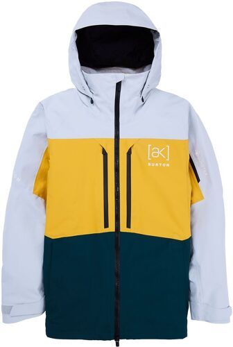 BURTON-Veste De Ski / Snow Burton [ak] Swash Gore-tex Gray Cloud / Golden Rod / Deep Emerald Homme-0