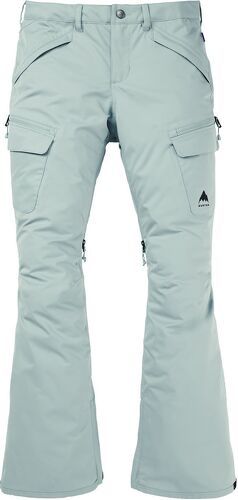 BURTON-Pantalon De Ski / Snow Burton Gloria Stretch Petrol Green Femme-0