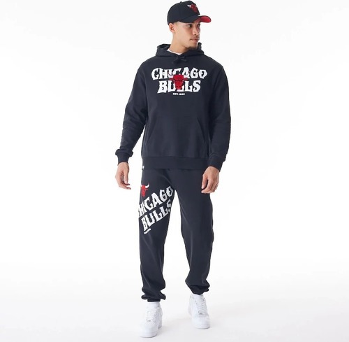 NEW ERA-Sweatshirt à capuche Chicago Bulls NBA Graphic-3