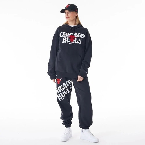 NEW ERA-Sweatshirt à capuche Chicago Bulls NBA Graphic-4