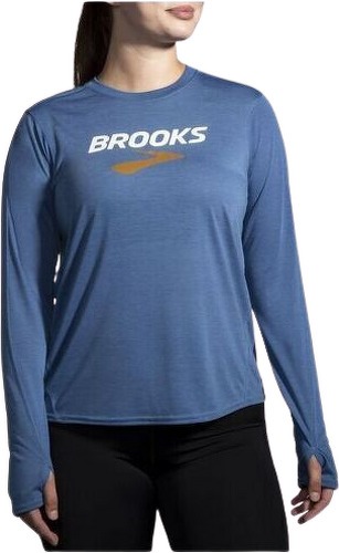 Brooks-Distance Graphic Long Sleeve-0