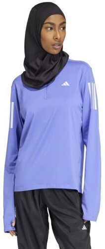 adidas-Own The Run Half-Zip Long Sleeve-0