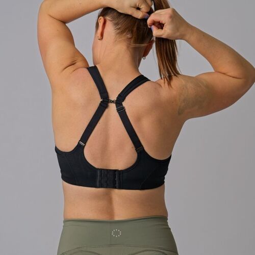 PureLime-Padded Sports Bra-1