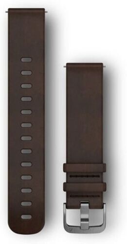 GARMIN-Quick Release 20 mm Strap (Leather)-0