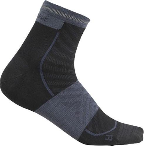 ICEBREAKER-Chaussettes run+ ultralight mini noires-0