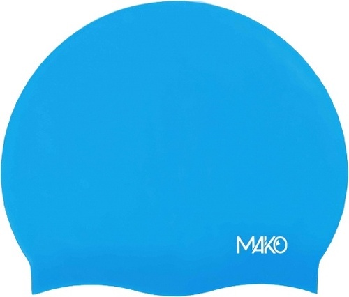 MAKO-Bonnet de bain signature turquoise-0