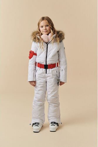 POIVRE BLANC-Combinaison De Ski Poivre Blanc Overall 1031 White Fille-1