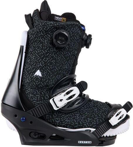 BURTON-Fixation De Snowboard Burton Freestyle Black Homme-4