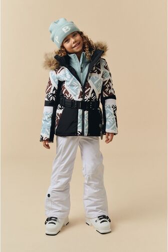 POIVRE BLANC-Veste De Ski / Snow Poivre Blanc 1003 Print Black Fille-1