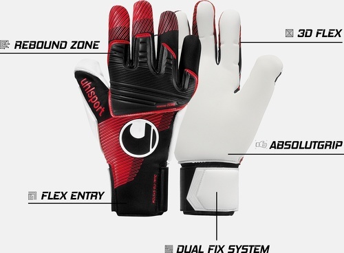 UHLSPORT-Powerline Supergrip+ HN TW-Handschuhe-2