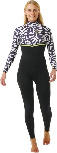 RIP CURL-Rip Curl Femmes E-Bomb 4/3mm Zip Free Combinaison Néoprène-3