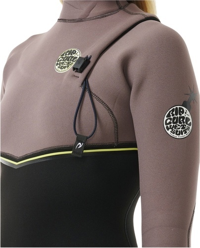 RIP CURL-Rip Curl Femmes E-Bomb 4/3mm Zip Free Combinaison Néoprène-4