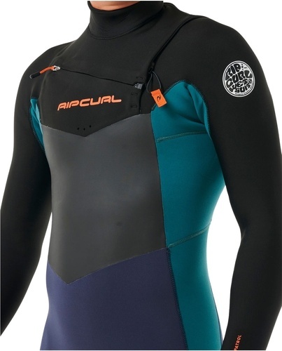 RIP CURL-Rip Curl Hommes Dawn Patrol 4/3mm Chest Zip Combinaison Néoprène-4