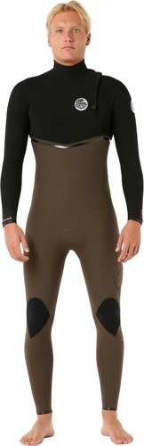 RIP CURL-Rip Curl Hommes E-Bomb 4/3mm Zip Free Combinaison Néoprène-0