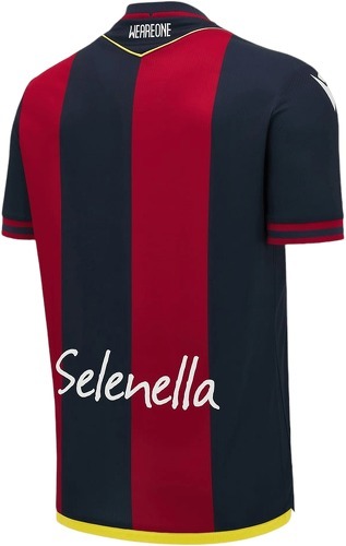 MACRON-Maillot de match domicile adulte Bologna FC 1909-1