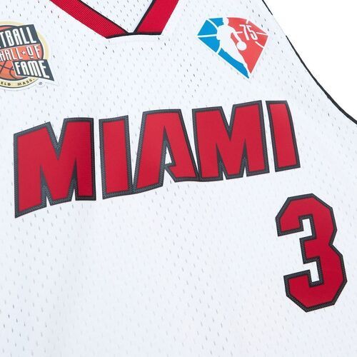 Mitchell & Ness-Dwyane Wade Miami Heat HOF Swing Jersey-2