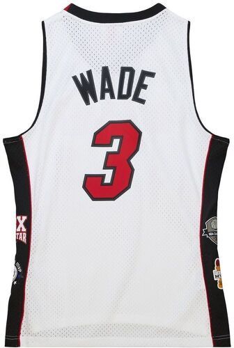 Mitchell & Ness-Dwyane Wade Miami Heat HOF Swing Jersey-1