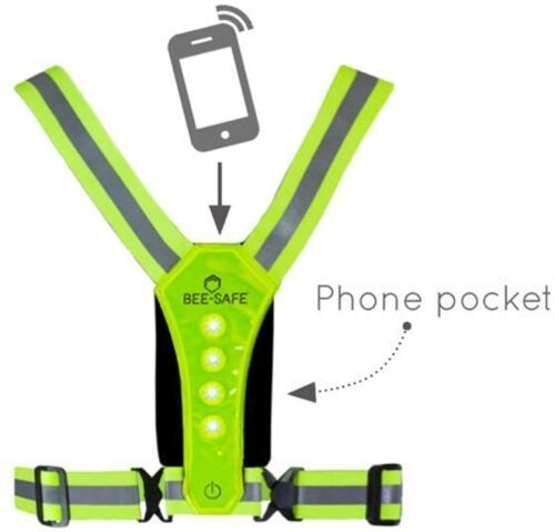 Bee-Safe-LED Harness Phone Pocket-0