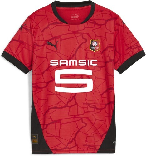 PUMA-Maillot Home 24/25 Stade Rennais FC Enfant et Adolescent-0