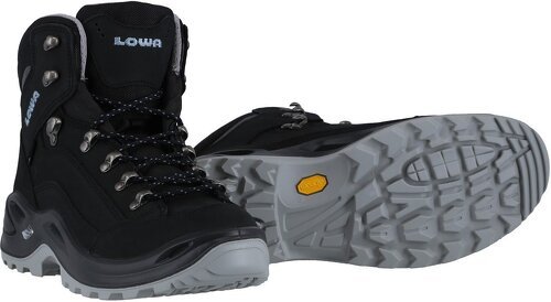 LOWA-Lowa Chaussures De Randonnée Renegade Mid Gtx (Tout Terrain, Nubuck, Imperméable) /Bleu Glacier-0