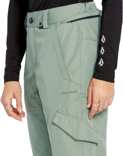 VOLCOM-Pantalon De Ski/snow Volcom Bridger Ins Lichen Green Femme-2