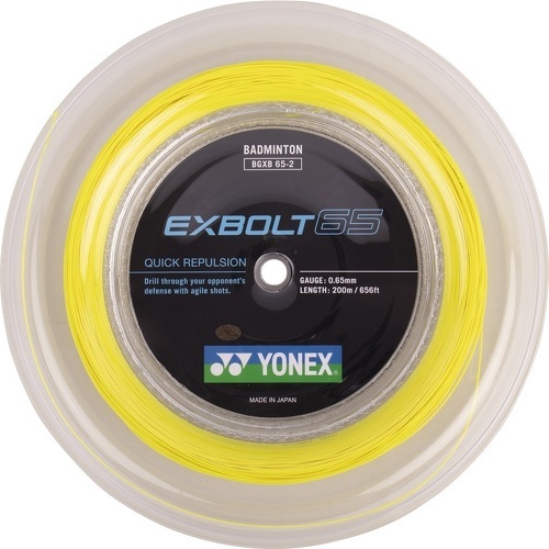 YONEX-Cordage De Badminton Yonex Exbolt 65 (Contrôle) Rouleau De 200M-0