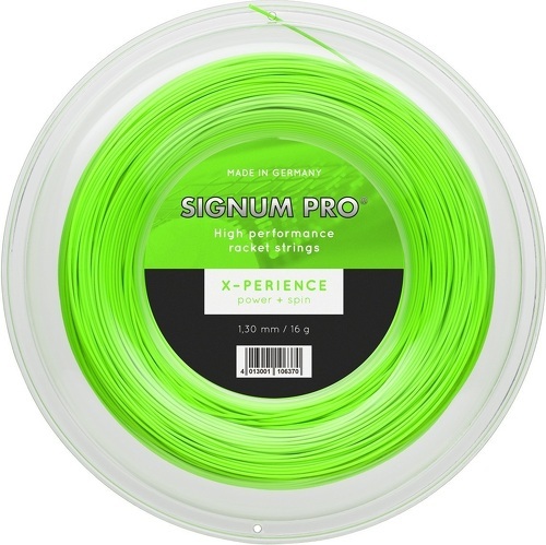 SIGNUM PRO-Cordage De Tennis Signum Pro X Perience (Durabilité + Effets) Rouleau De 120M-1