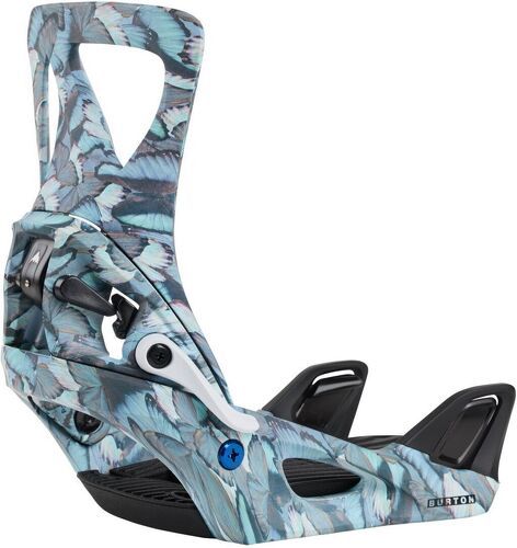 BURTON-Fixation De Snowboard Burton Step On Blue Butterflies Femme-0