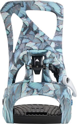 BURTON-Fixation De Snowboard Burton Step On Blue Butterflies Femme-2