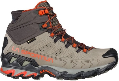 LA SPORTIVA-La Sportiva Chaussures De Randonnée Ultra Raptor 2 Mid Leather Wide Gtx (Cuir Nubuck, Imperméable) Lune-3