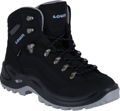 LOWA-Lowa Chaussures De Randonnée Renegade Mid Gtx (Tout Terrain, Nubuck, Imperméable) /Bleu Glacier-2