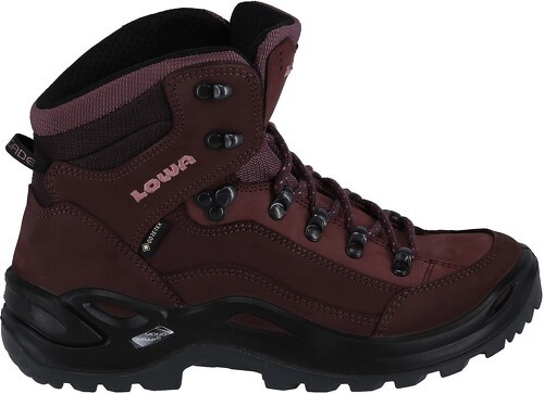 LOWA-Lowa Chaussures De Randonnée Renegade Mid Gtx (Tout Terrain, Nubuck, Imperméable) Prune /Mauve-1