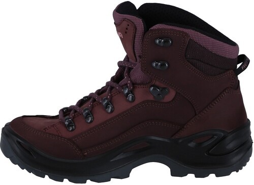 LOWA-Lowa Chaussures De Randonnée Renegade Mid Gtx (Tout Terrain, Nubuck, Imperméable) Prune /Mauve-4