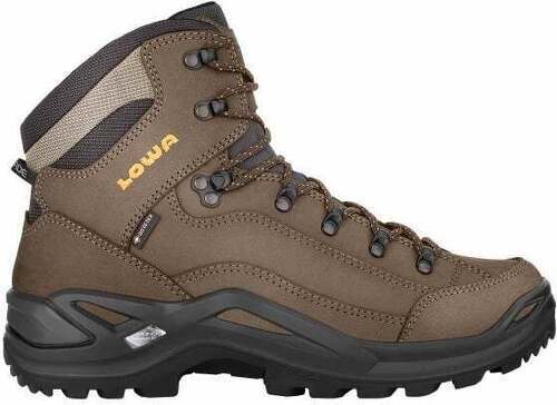 LOWA-Lowa Chaussures De Randonnée Renegade Mid Wide Gtx (Tout Terrain, Nubuck, Imperméables, Larges) Sépia-0