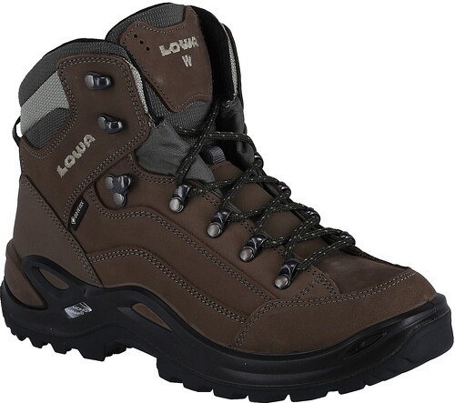 LOWA-Lowa Chaussures De Randonnée Renegade Wide Mid Gtx (Tout Terrain, Imperméables, Larges/Larges) Galet-2