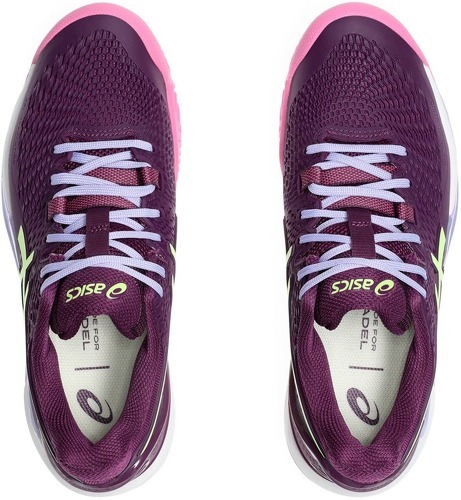 ASICS-Asics Gel Resolution 9 Padel 1042a245 Femmes Mauve-3