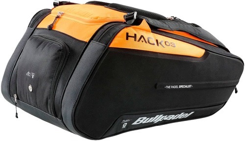 BULLPADEL-Bullpadel - Sac de padel Hack 03 2024 Noir/Orange-1