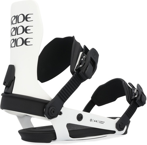 Ride-Fixations De Snowboard Ride A-6  White Homme-1