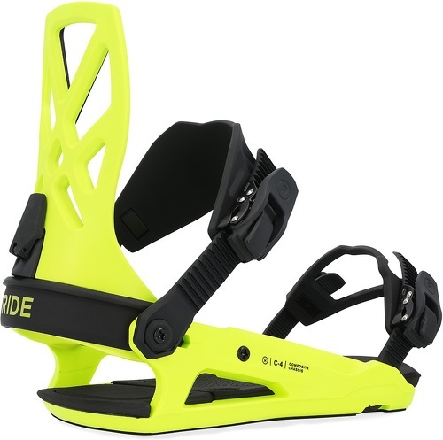 Ride-Fixations De Snowboard Ride C-4  Lime Homme-1