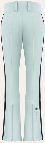 POIVRE BLANC-Pantalon De Ski / Snow Poivre Blanc Stretch 0822 Aloe Blue/black Femme-1