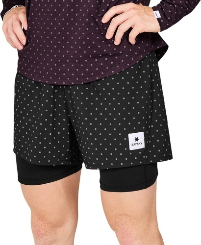 Saysky-Short 2 en 1 Saysky Reflective Polka Pace 5"-0